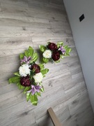 Ikebana, stroik na grób, kompozycja nagrobna