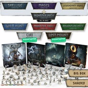 Wiedźmin Stary Świat BIG BOX Gameplay All-In SHADED + Eredin | NOWY EN