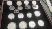 Zestaw srebrnych monet kolekcjonerskich +bonus