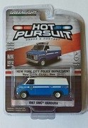 NYPD 1987 GMC Vandura - NOWY !