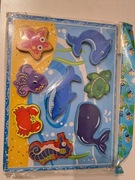 Puzzle edukacyjna drewniana układanka 