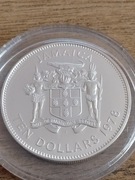 10 dolarów Jamajka 1978, srebro, Ag 