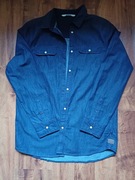 Koszula chłopięca młodzieżowa, rozm.170,  marki H&M, kolor: granatowy jeans