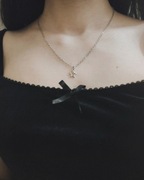 Łańcuszek z zawieszką gwiazdki stal nierdzewna 