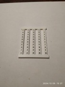 Oznaczniki na zugi pionowe 1-50 DEK 5 FWZ 5pasków = 1 listek 50 szt.