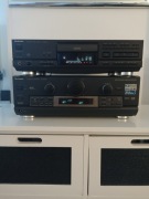 TECHNICS - wzmacniacz SA-DX 950/ CD player SL- PS620A