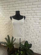 Bluzka top z viscoze biały Marks spencer L
