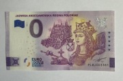 0 EURO JADWIGA ANDEGAWEŃSKA REGINA POLONIAE POLSKA 2022