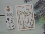 Kartka dla mamy z zakładką #6, Dzień Matki, handmade, A6 z kopertą