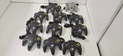 Pad kontroler oryginał Nintendo 64 Szary Czarny NUS-005 Analog Bardzo dobry