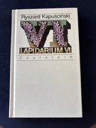 Ryszard Kapuściński „Lapidarium”