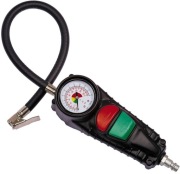 Pistolet do pompowania kół ciśnieniomierz manometr