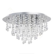 Nowy Plafon crystal led z niebieskim światłem 114