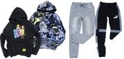 Reporter Young PUMA Reserved H&M zestaw bluza jeansy dresowe 164 - 170