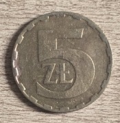 5 ZŁ 1984 rok. Stan jak na zdjęciu.