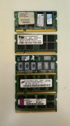Pamięc RAM od SODIMM PC266 128mb do DDR3 2gb- zestaw