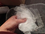 Resztki krawieckie tasiemki wstążki decoupage