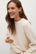 Sweter damski Mango z domieszką wełny 