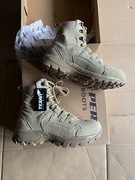 BUTY TAKTYCZNE PUSTYNNE TEXAR V-PER WOJSKOWE SKÓRZANE TREKINGOWE KHAKI 40