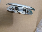 Knaga składana ze stali do łodzi, jachtu, nieużywana