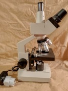 Mikroskop biologiczny 1000x Trinokular LED Foto pzo studar zeiss delta Omax