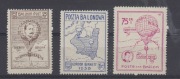 Polska - Poczta Balonowa Gordon Bennett Lwów 1939, kompletna seria