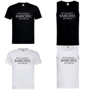 Koszulki górnicze DOWOLNY TEKST Z PRZODU + PROJEKT