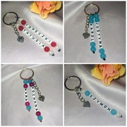 Brelok,walentynki,różaniec,bransoletka,dziesiątka