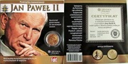 Numizmat Jan Paweł II - pamiątka kanonizacji