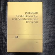 ZGAE Zeitschrift für die Geschichte und Altertumskunde Ermlands,  band 44