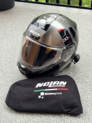 Kask Nolan N100-5 Hilltop S Interkom Uclear Motion HDX-V w zestawie