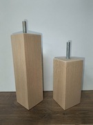 Nogi nòżki drewniane bukowe kwadratowe 10 cm