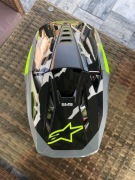 Kask Alpinestars SM5 ROV2 Rozmiar L - Gray/Yellow