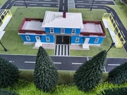 Makieta diorama kolejka elektryczna
