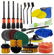 Zestaw do domowego detailingu samochodu (26 elementów)