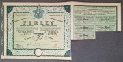 1925 Warszawa, Lubelska Fabryka FIRELEY, Akcja 50złotych, stemple !!!