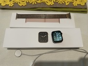 Apple Watch gold  5 tarcza 44mm bransoleta mediolańska 