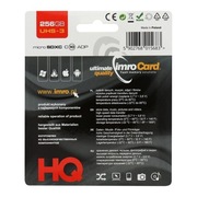 IMRO karta pamięci microSD 256GB 100MB/s class 10 UHS 3 z adapterem SD