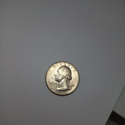 MONETA 1/4 DOLAR QUARTER DOLLAR 1986 UNIKAT Z BŁĘDEM D