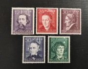 GG Fi 96-100 ** III rocznica utworzenia Generalnego Gubernatorstwa 1942