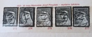 Fi 273-277* 1935. 16 mają J.Piłsudski wydanie żałobne.