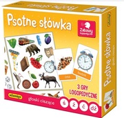 Psotne słówka. Zabawy logopedyczne.