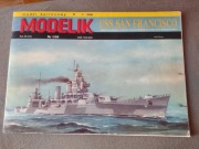 Model kartonowy Modelik USS San Francisco 