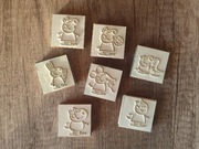 Stemple świnka Peppa Pig zestaw pieczątek 