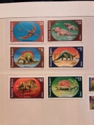 Bułgaria  1990  Mi 3840-3  dinozaury czysty ideał