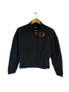 Bluza damska champion czarna duże logo l