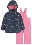 Komplet narciarski kurtka i ogrodniczki dla dziewczynki Cool Club 92 nowe