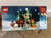 LEGO 40484 Okolicznościowe - Podwórko Świętego Mikołaja, nowe