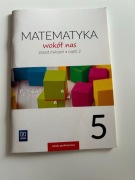 Matematyka wokół nas Klasa 5 Zeszyt ćwiczeń Cz. 2