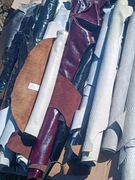 Skóry naturalne bukaty 15 szt na buty lub inne